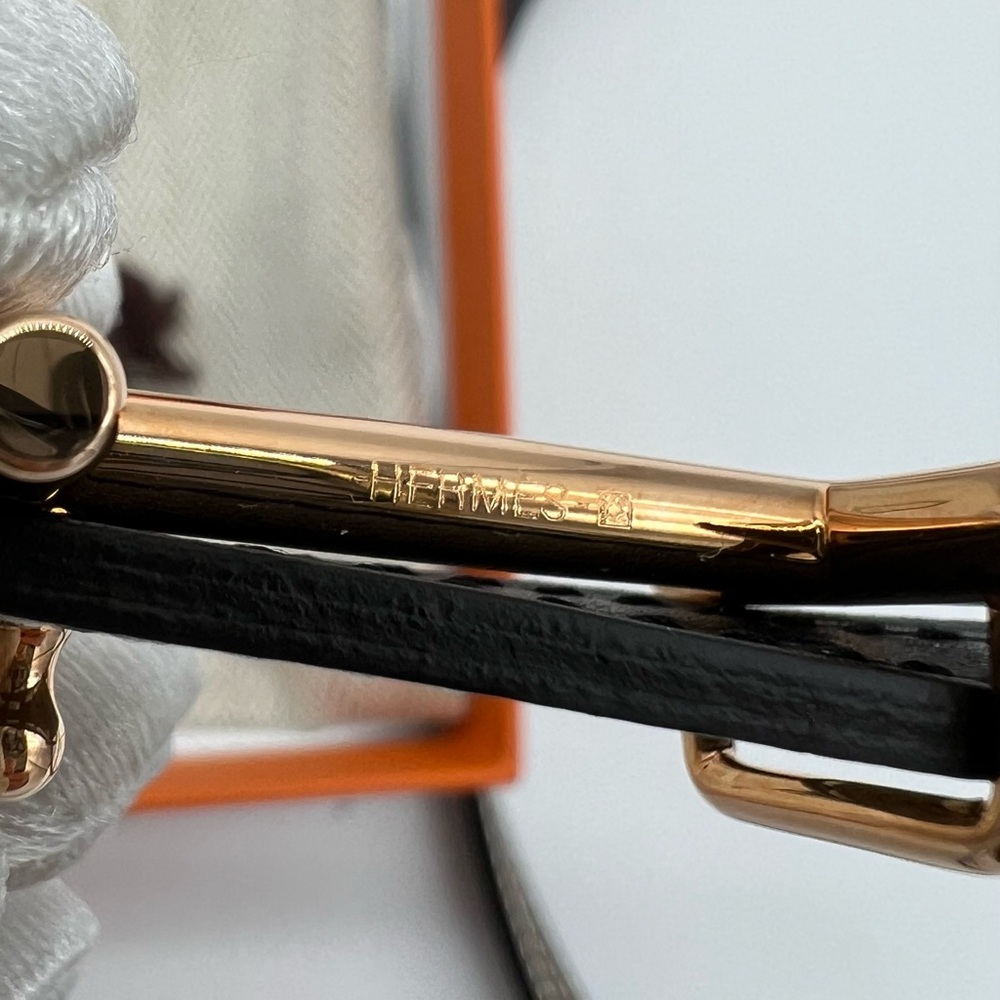 Authentic Hermes Brand New Reversible Gamma 13mm leather belt - Picture 9 of 17